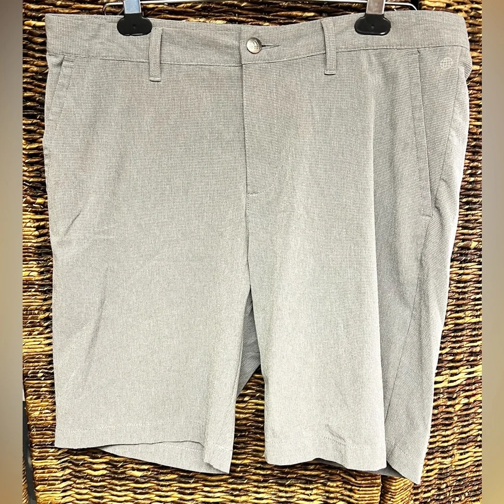 adidas Men's Light Gray Golf‎ Shorts- Size:34